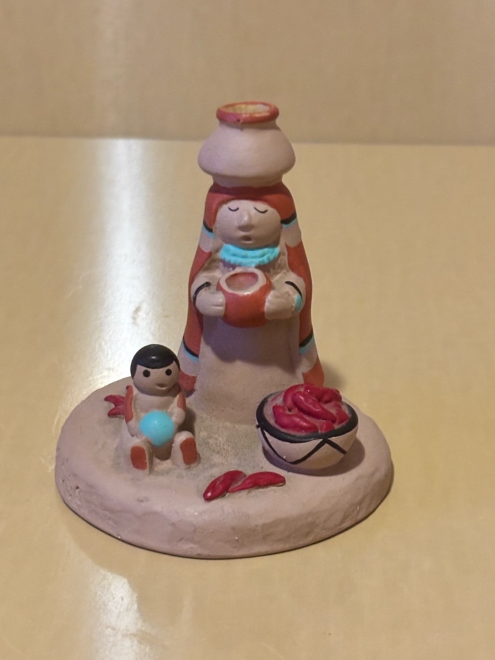 Teissedre Handcrafted Pottery Figurine